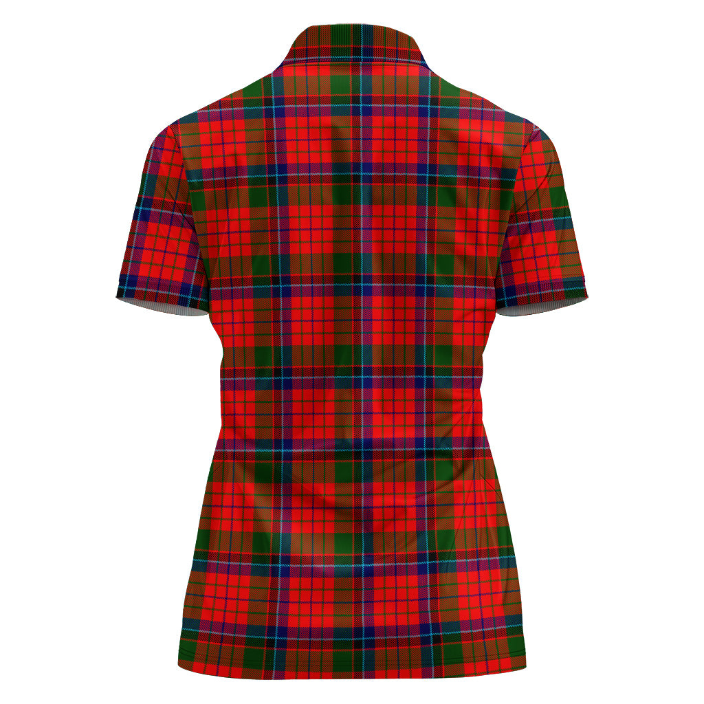macnicol-of-scorrybreac-tartan-polo-shirt-with-family-crest-for-women