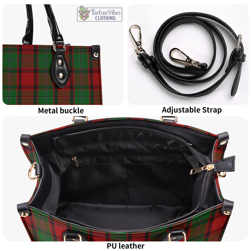 Tartan Vibes Clothing MacPhail Tartan Luxury Leather Handbags