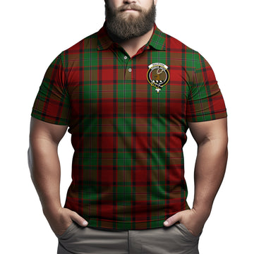 MacPhail (McPhail) Tartan Men's Polo Shirt with Family Crest