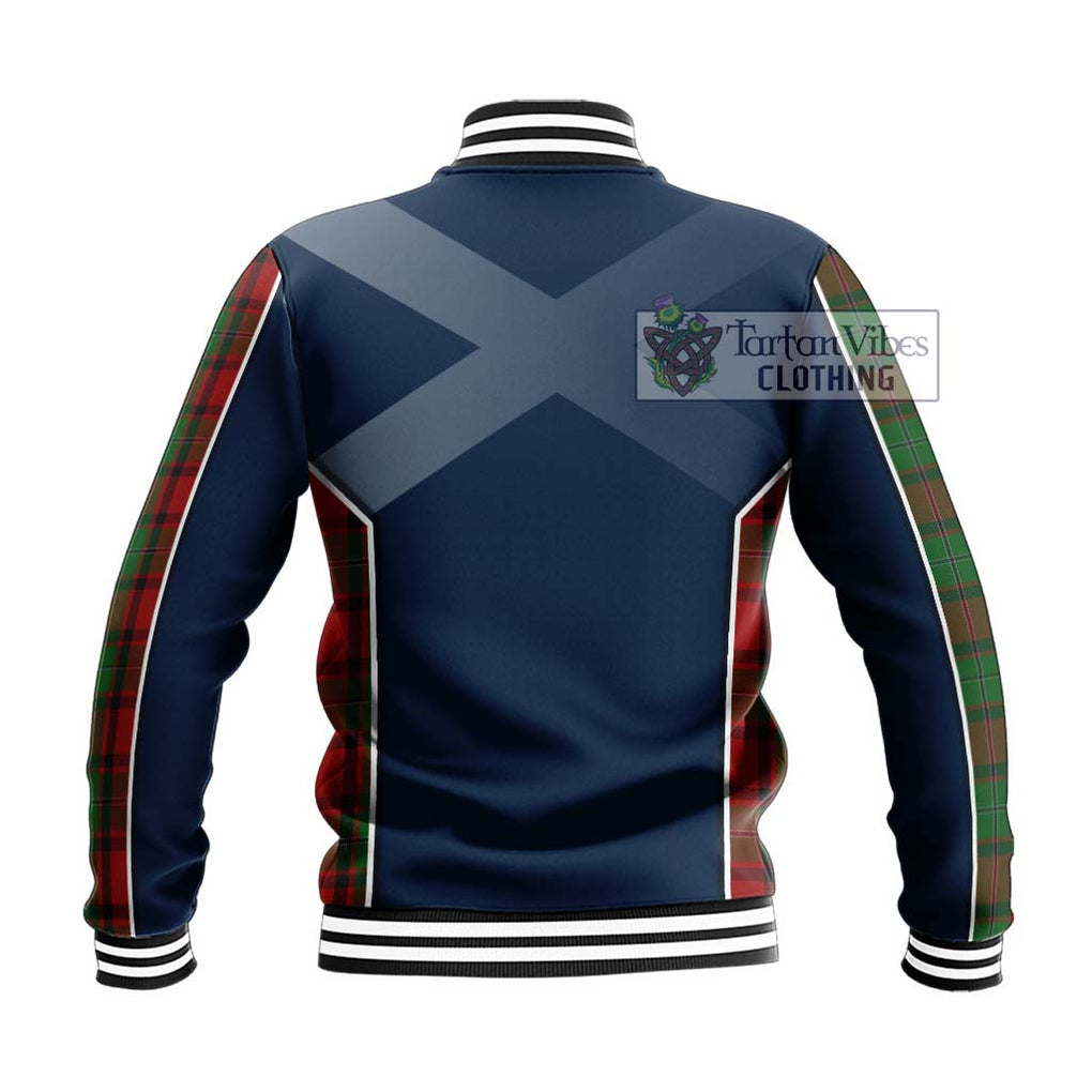 MacPhail (McPhail) Tartan Baseball Jacket with Family Crest and Lion Rampant Vibes Sport Style - Tartan Vibes Clothing