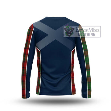 MacPhail (McPhail) Tartan Long Sleeve T-Shirt with Family Crest and Lion Rampant Vibes Sport Style - Tartan Vibes Clothing