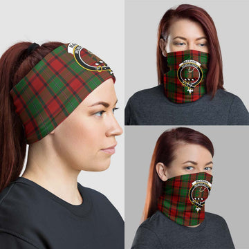 MacPhail (McPhail) Tartan Neck Gaiters, Tartan Bandanas, Tartan Head Band with Family Crest