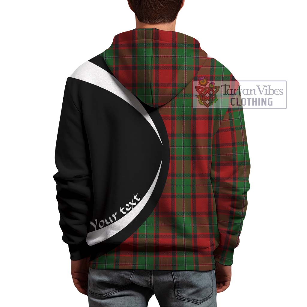 MacPhail (McPhail) Tartan Hoodie with Family Crest Circle Style - Tartan Vibes Clothing