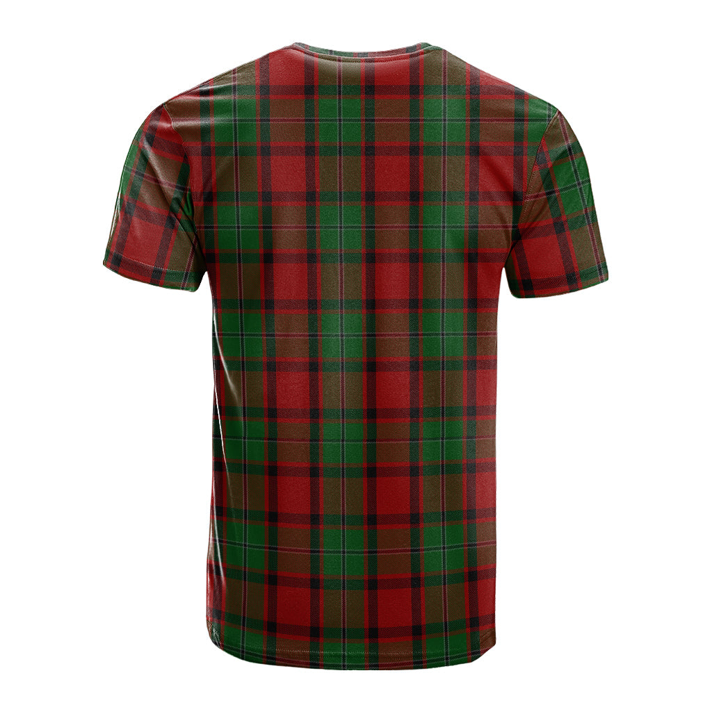 MacPhail (McPhail) Tartan T-Shirt with Family Crest - Tartan Vibes Clothing