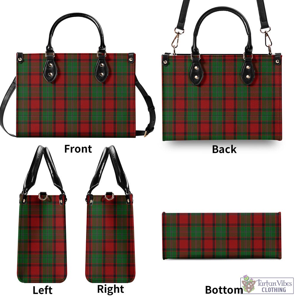 Tartan Vibes Clothing MacPhail Tartan Luxury Leather Handbags