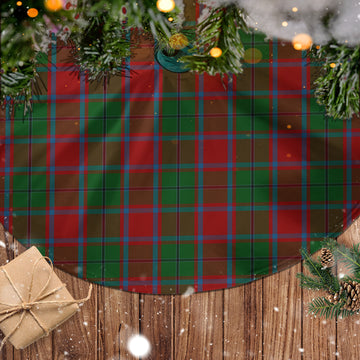MacPhail Blue Bands Tartan Christmas Tree Skirt