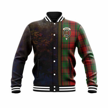 MacPhail (McPhail) Tartan Family Crest Baseball Jacket Alba Gu Brath Be Brave Lion Ancient Style