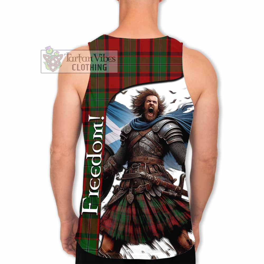 Tartan Vibes Clothing MacPhail (McPhail) Crest Tartan Men's Tank Top Inspired by the Freedom of Scottish Warrior