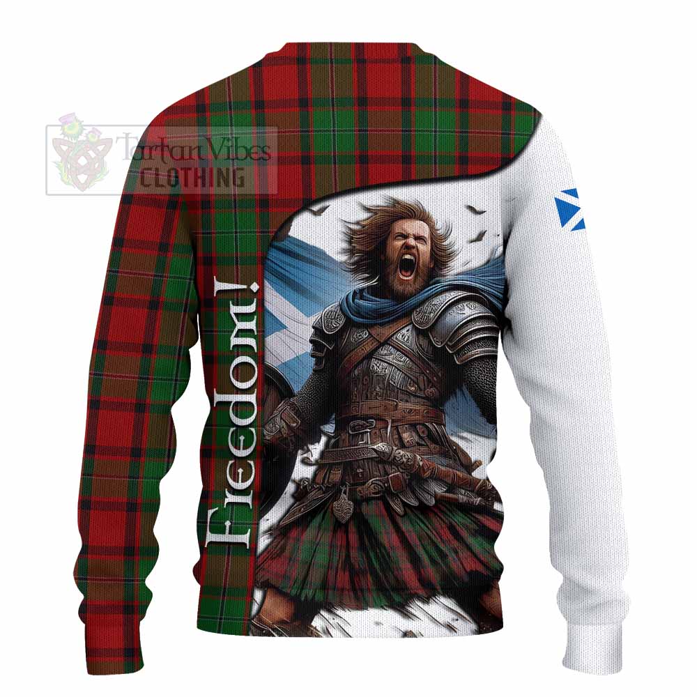 Tartan Vibes Clothing MacPhail (McPhail) Crest Tartan Knitted Sweater Inspired by the Freedom of Scottish Warrior