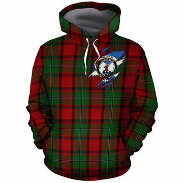 MacPhail (McPhail) Clan Crest In Me Tartan Cotton Hoodie Scotland Flag Style