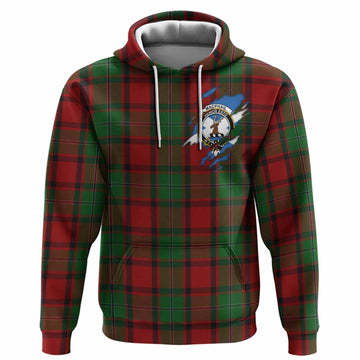 MacPhail (McPhail) Clan Crest In Me Tartan Hoodie Scotland Flag Style