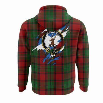 MacPhail (McPhail) Clan Crest In Me Tartan Hoodie Scotland Flag Style