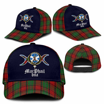 MacPhail (McPhail) Clan DNA Tartan Classic Cap - Tartan Vibes Clothing