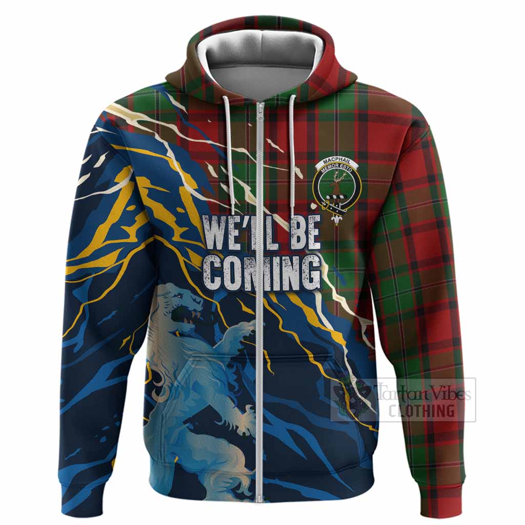 MacPhail (McPhail) Scotland Tartan Hoodie WC2026 Football - We'll Be Coming