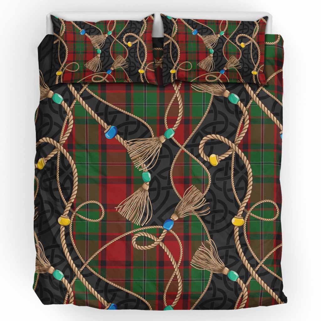 MacPhail (McPhail) Scottish Tartan Twisted Ropes Stylized Bedding Set UK Bedding Set UK King 91*87 inch - Tartan Vibes Clothing