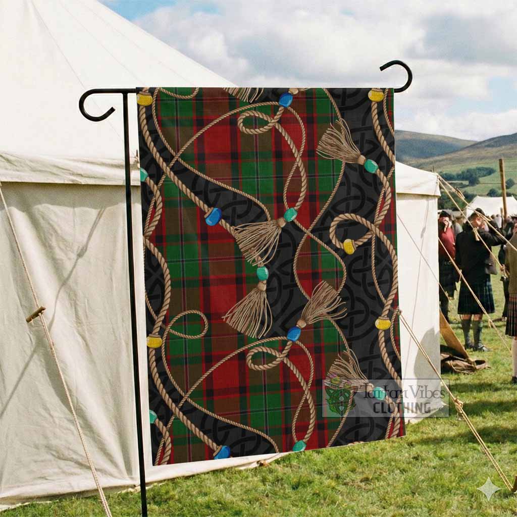 MacPhail (McPhail) Scottish Tartan Twisted Ropes Stylized Garden Flag - Tartan Vibes Clothing