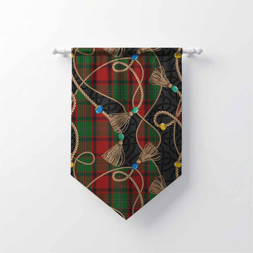 MacPhail (McPhail) Scottish Tartan Twisted Ropes Stylized Gonfalon Chevron - Tartan Vibes Clothing