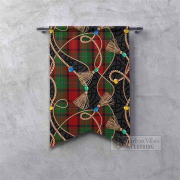 MacPhail (McPhail) Scottish Tartan Twisted Ropes Stylized Gonfalon Fishtail - Tartan Vibes Clothing