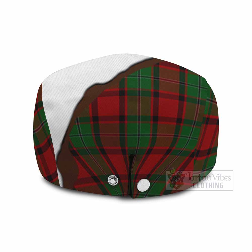 MacPhail (McPhail) Scottish Terrier Tartan Flat Cap, Jeff Cap Thistle Heritage Art - Tartan Vibes Clothing