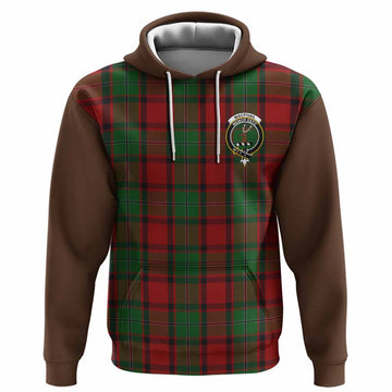 MacPhail (McPhail) Tartan Accent Hoodie with Family Crest