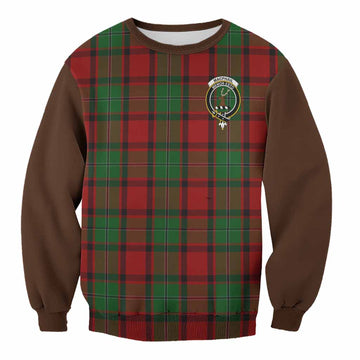 MacPhail (McPhail) Tartan Accent Sweatshirt with Family Crest