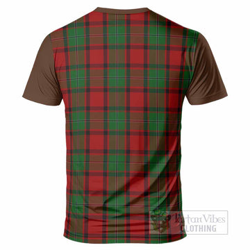 MacPhail (McPhail) Tartan Accent T-Shirt with Family Crest