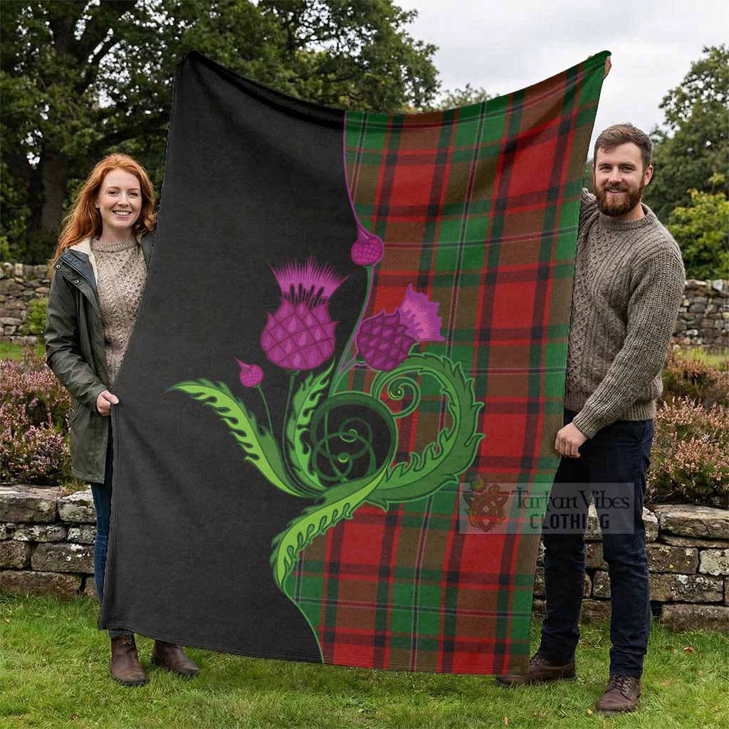 MacPhail (McPhail) Tartan Blanket Traditional Scottish Thistle - Tartan Vibes Clothing