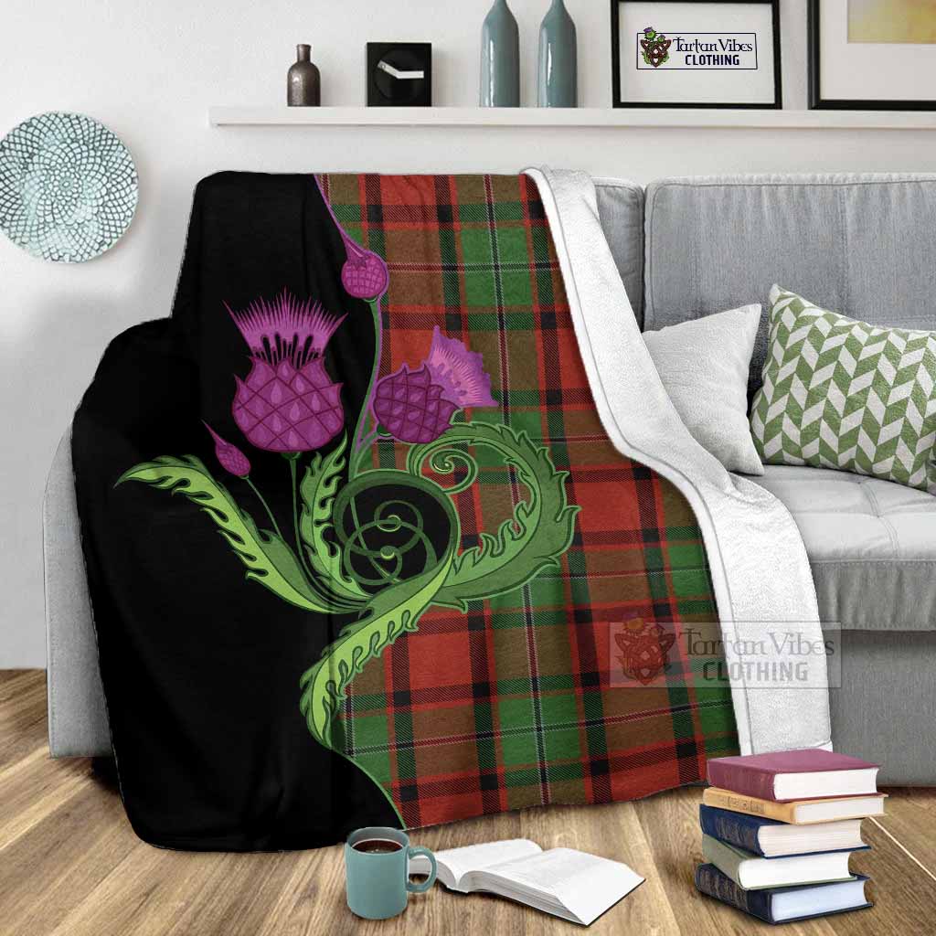 MacPhail (McPhail) Tartan Blanket Traditional Scottish Thistle - Tartan Vibes Clothing