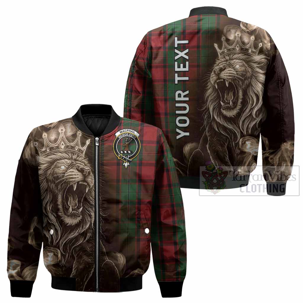 MacPhail (McPhail) Tartan Bomber Jacket Roaring Lion Heritage