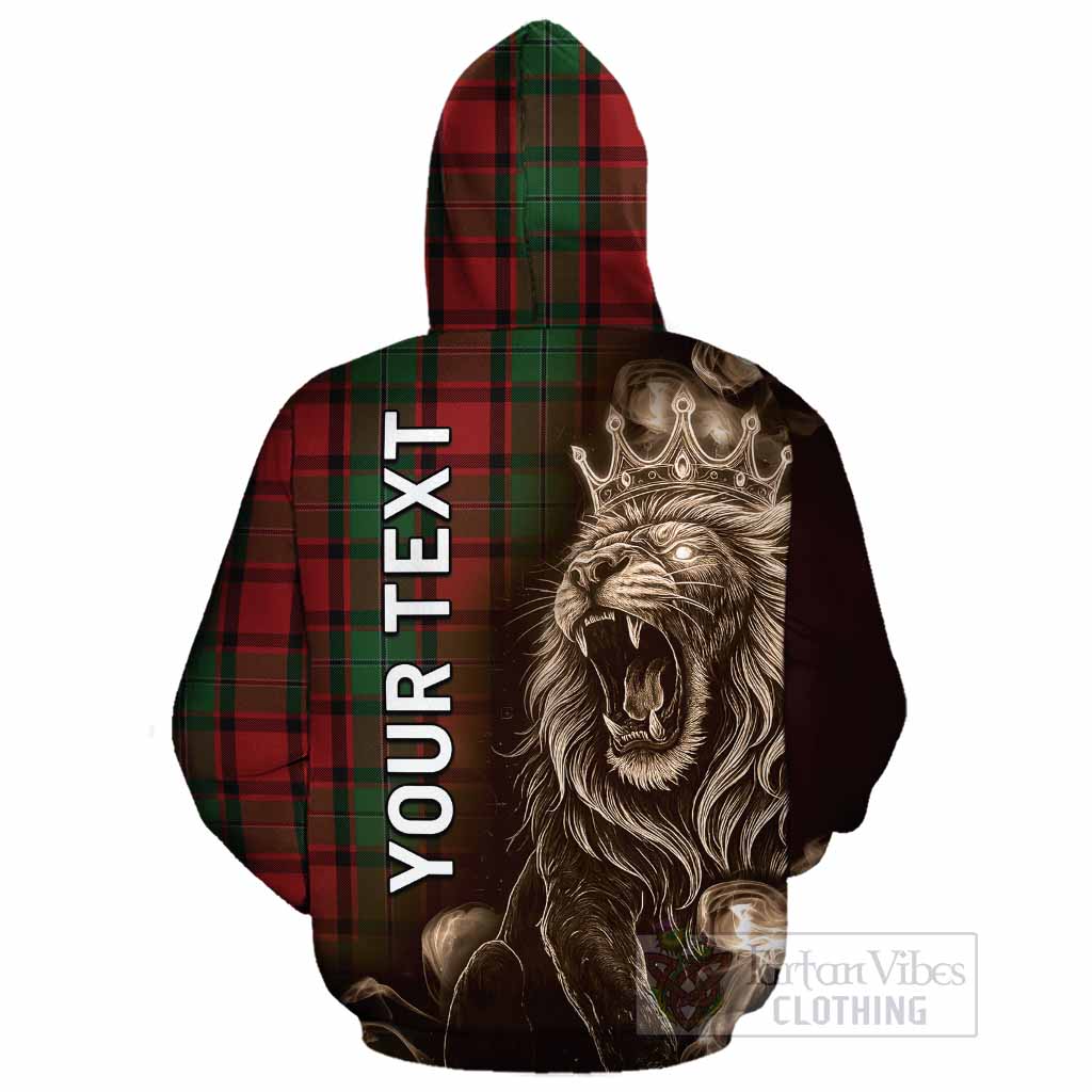 MacPhail (McPhail) Tartan Cotton Hoodie Roaring Lion Heritage