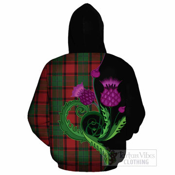 MacPhail (McPhail) Tartan Cotton Hoodie Traditional Scottish Thistle