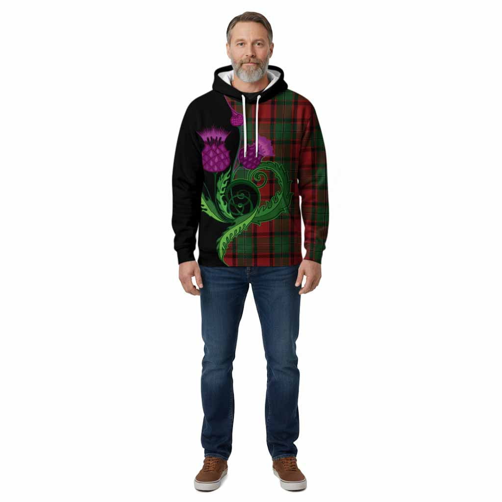 MacPhail (McPhail) Tartan Cotton Hoodie Traditional Scottish Thistle