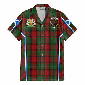 MacPhail (McPhail) Tartan Crest Cotton Hawaiian Shirt Scotland Coat of Arm Flag Style - Tartan Vibes Clothing