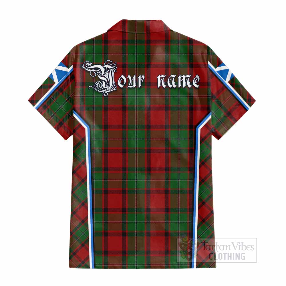 MacPhail (McPhail) Tartan Crest Cotton Hawaiian Shirt Scotland Coat of Arm Flag Style - Tartan Vibes Clothing