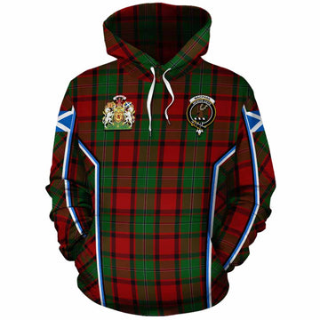 MacPhail (McPhail) Tartan Crest Cotton Hoodie Scotland Coat of Arm Flag Style