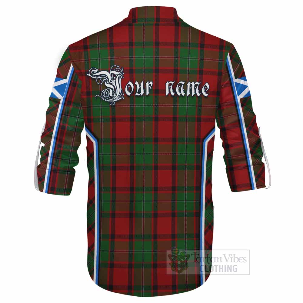 MacPhail (McPhail) Tartan Crest Ghillie Kilt Shirt Scotland Coat of Arm Flag Style - Tartan Vibes Clothing