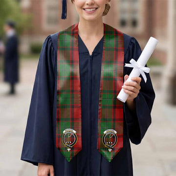MacPhail (McPhail) Tartan Crest Graduation Stole - Tartan Vibes Clothing