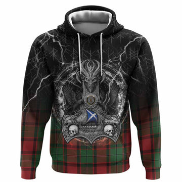 MacPhail (McPhail) Tartan Crest Hoodie Celtic Odin's Raven Legacy