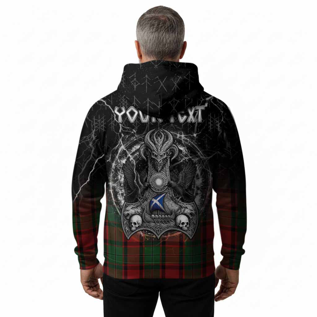 MacPhail (McPhail) Tartan Crest Hoodie Celtic Odin's Raven Legacy