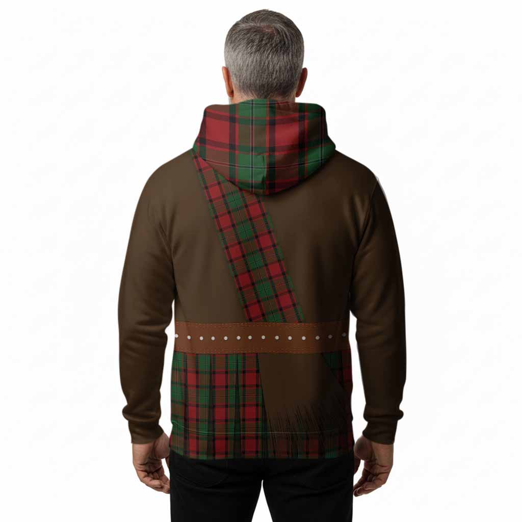 MacPhail (McPhail) Tartan Crest Hoodie Kilt Costume Style