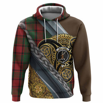 MacPhail (McPhail) Tartan Crest Hoodie Scottish Triskele Celtic