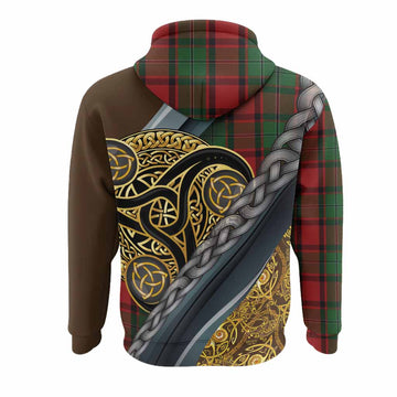 MacPhail (McPhail) Tartan Crest Hoodie Scottish Triskele Celtic
