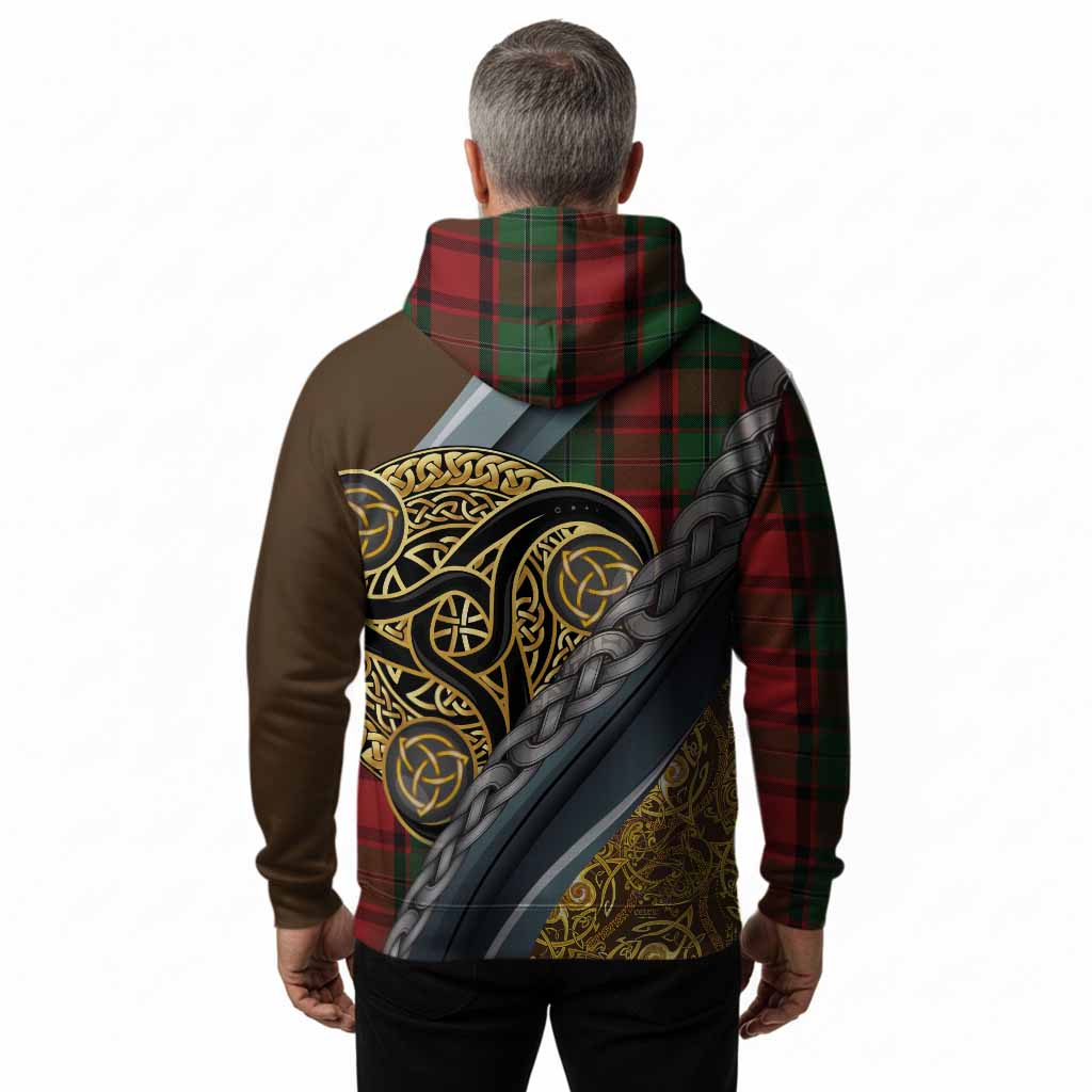 MacPhail (McPhail) Tartan Crest Hoodie Scottish Triskele Celtic