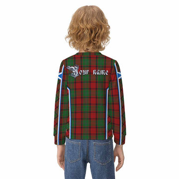 MacPhail (McPhail) Tartan Crest Kid Knitted Sweatshirt Scotland Coat of Arm Flag Style - Tartan Vibes Clothing