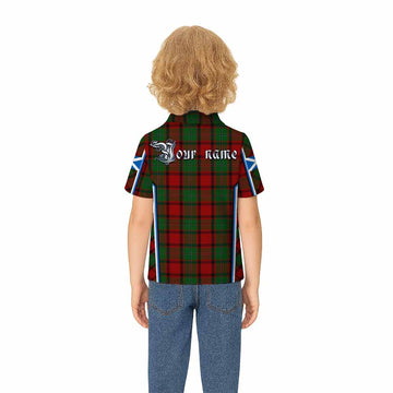 MacPhail (McPhail) Tartan Crest Kid Polo Shirt Scotland Coat of Arm Flag Style - Tartan Vibes Clothing