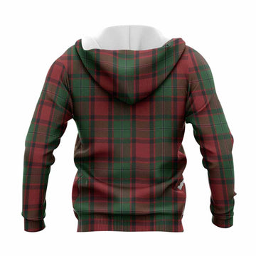 MacPhail (McPhail) Tartan Crest Knitted Hoodie Ferocious Lion Style