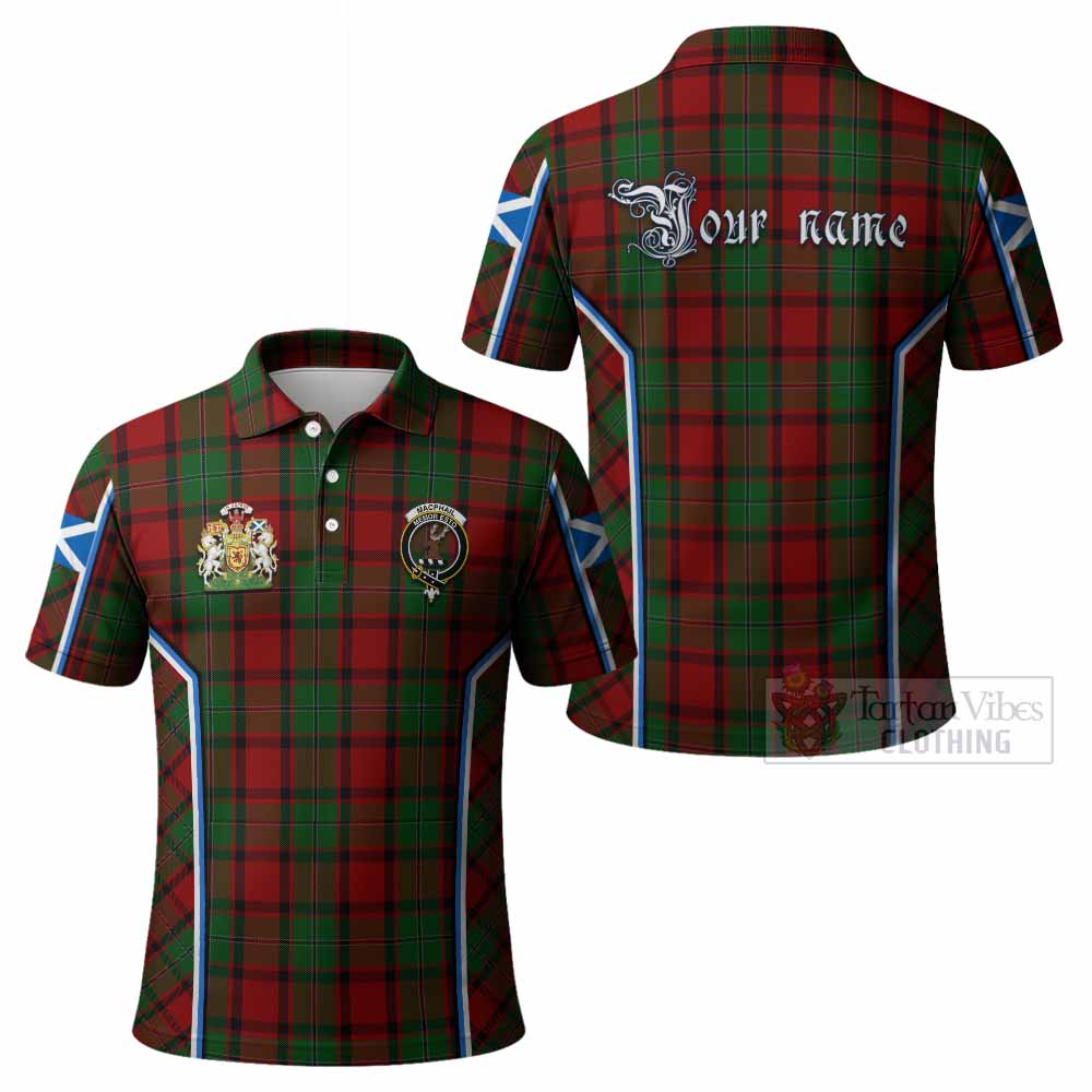 MacPhail (McPhail) Tartan Crest Polo Shirt Scotland Coat of Arm Flag Style - Tartan Vibes Clothing
