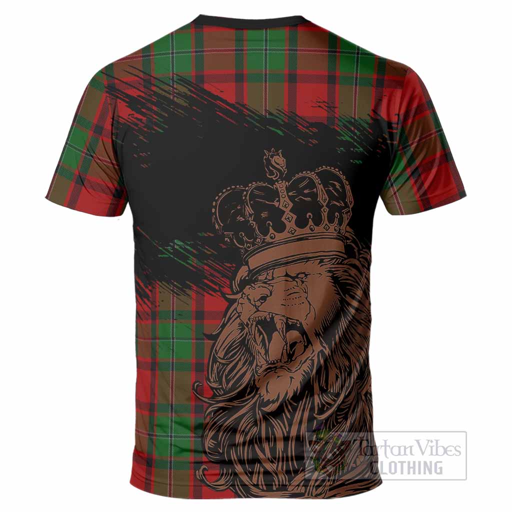 MacPhail (McPhail) Tartan Crest T-Shirt Crowned Lion Heritage Style