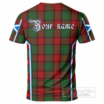 MacPhail (McPhail) Tartan Crest T-shirt Scotland Coat of Arm Flag Style - Tartan Vibes Clothing