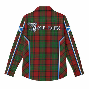MacPhail (McPhail) Tartan Crest Women Casual Shirt Scotland Coat of Arm Flag Style - Tartan Vibes Clothing